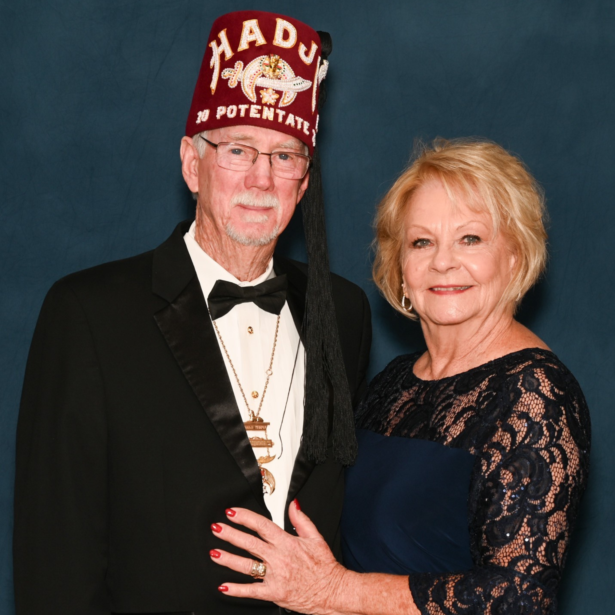 Sir Rondel King and First Lady Debbie