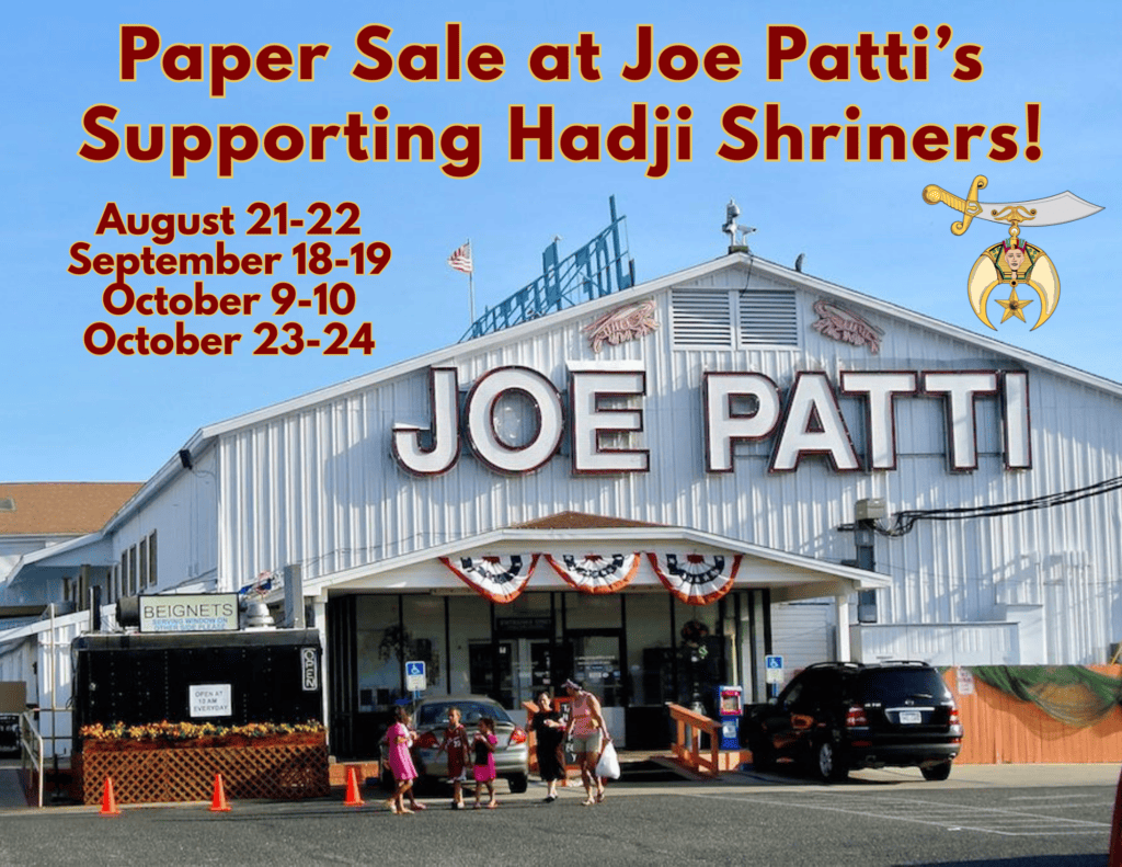 Paper Sale at Hadji Shriners