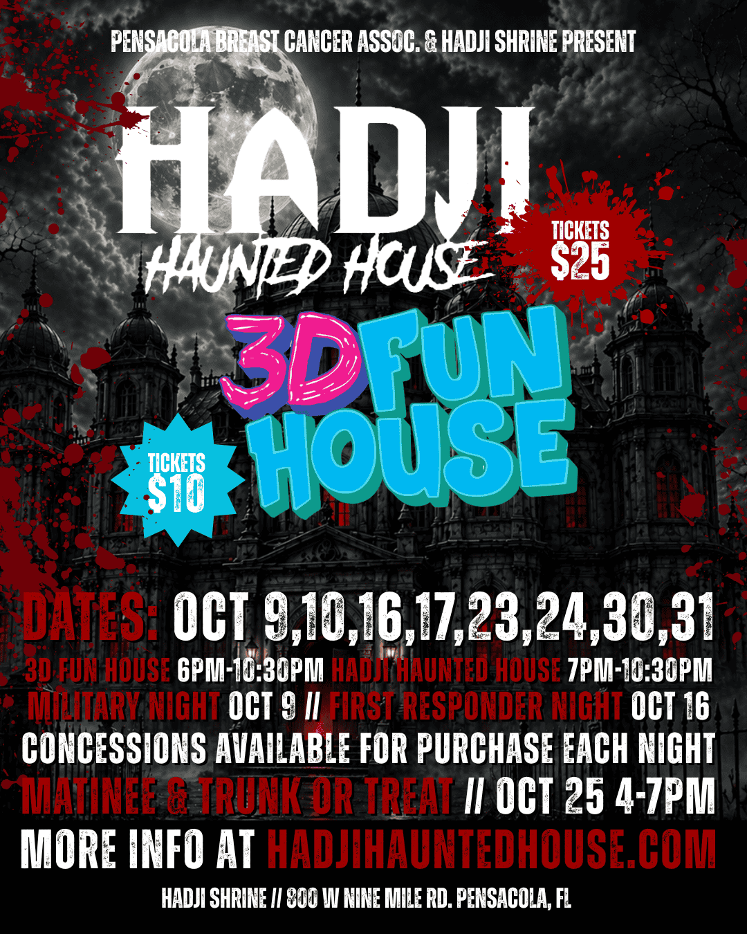 3D Fun House and Haunted House